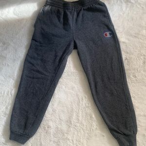 Champion dark grey joggers medium